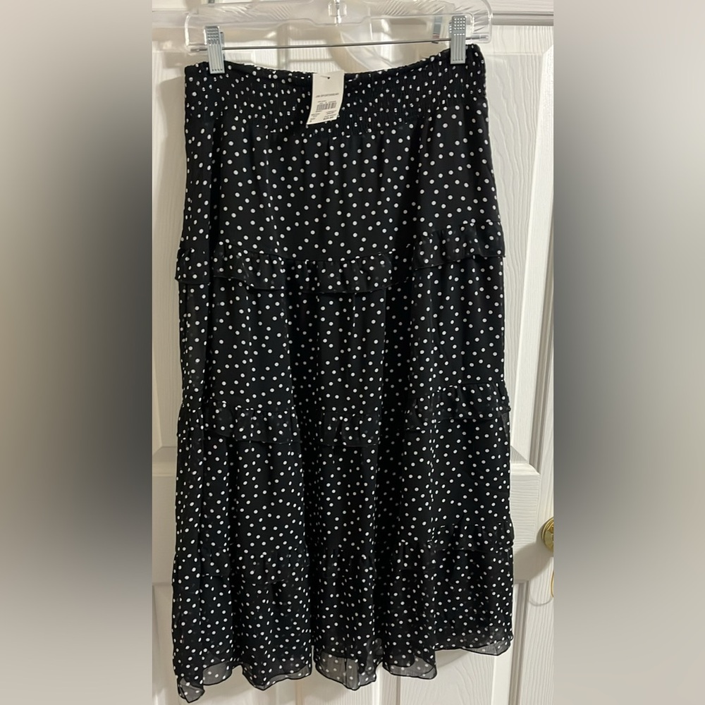 Polka Dot Ruffle Dress NWT